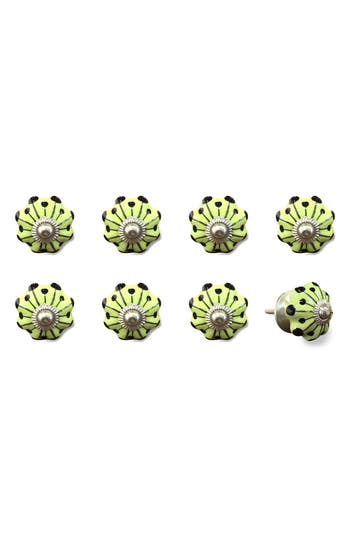 Kinetic 8-pack Knobs In Neon Yellow