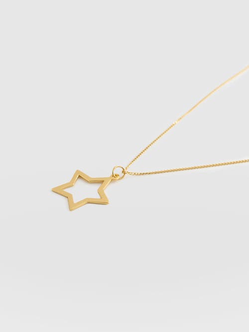 Saint And Sofia Saint + Sofia Star Necklace In Gold