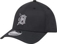 New Era Men's New Era Black Detroit Tigers Metallic 39THIRTY M-Crown Flex Hat