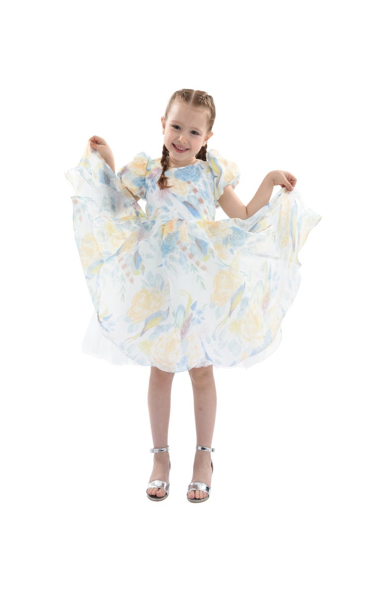 Tulleen Chablis Dress, Alternate, color, Blue