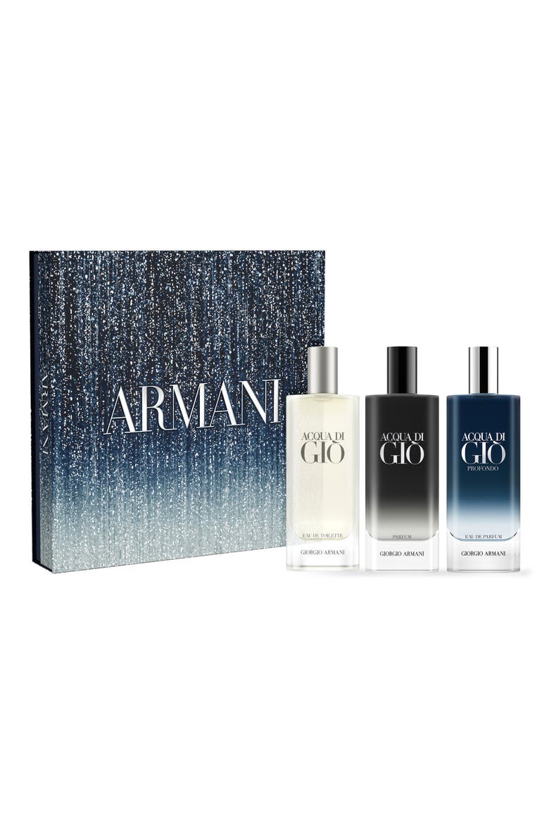 Acqua di Gió Men's Fragrance Sampler Set, Main, color, NO COLOR
