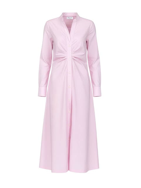 GENNY Longsleeve Shirtdress Violet