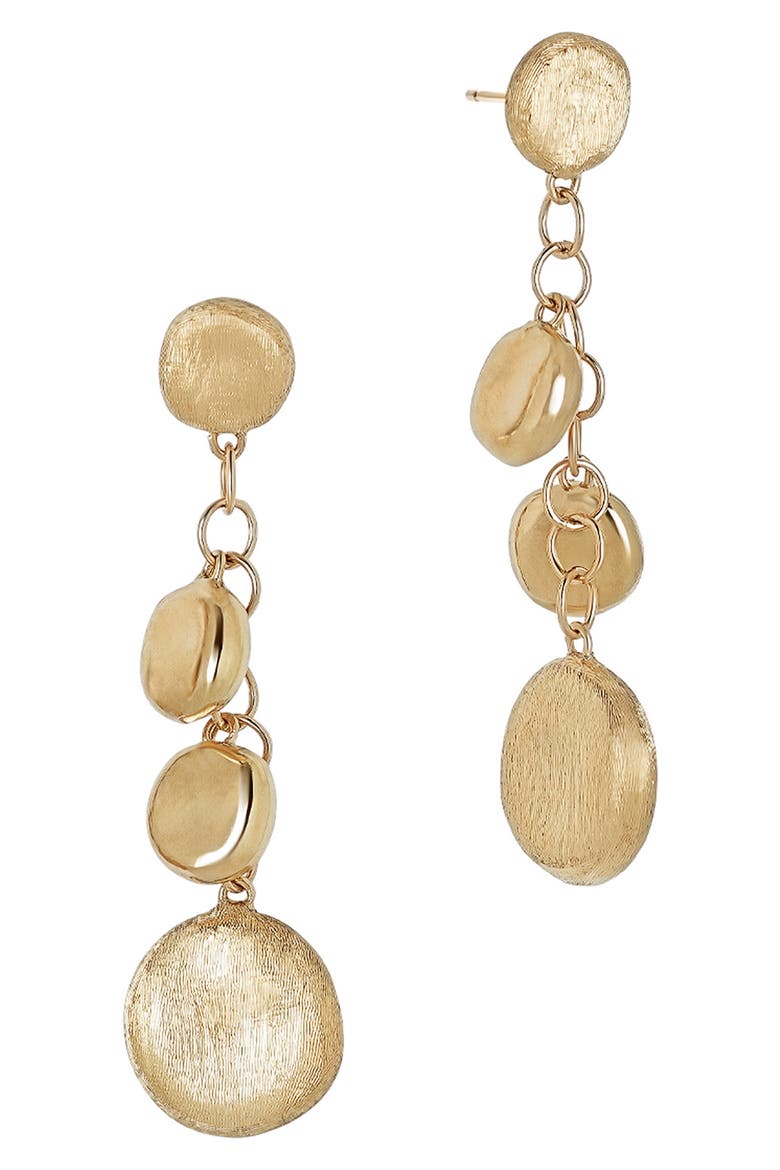 Jaipur Drop Earrings, Main, color, YELLOW GOLD