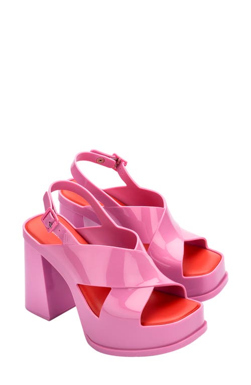 Melissa Dance Slingback Platform Sandal