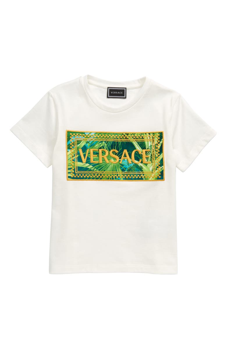 Versace Graphic Tee, Main, color, 