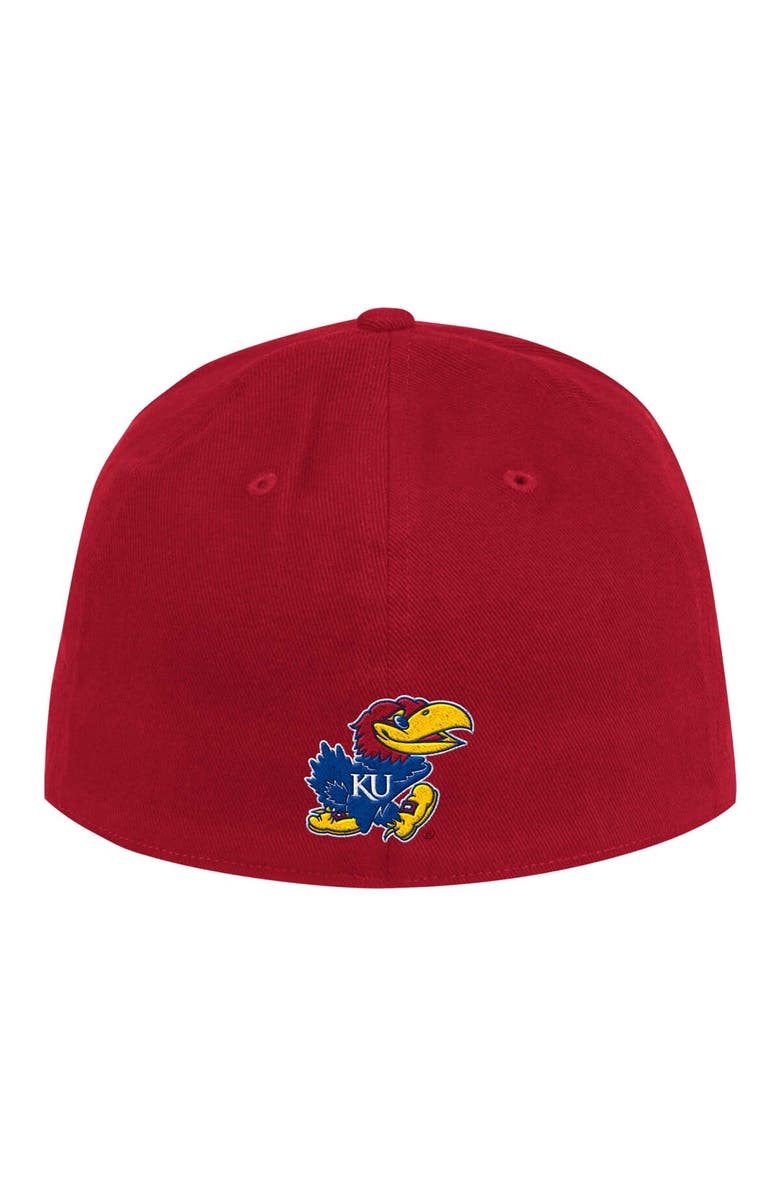 adidas Men's adidas Red Kansas Jayhawks Chant Flex Hat, Alternate, color, Red