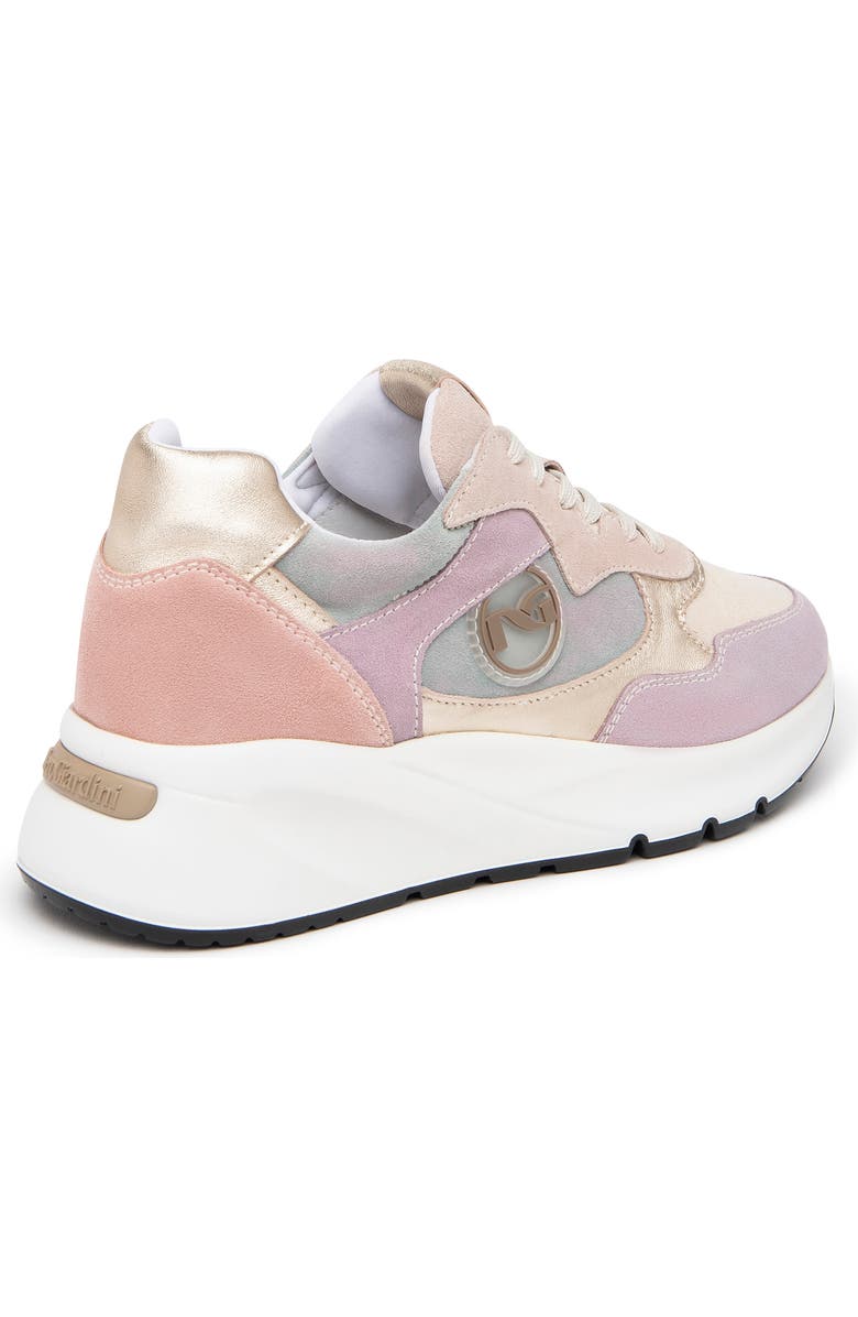 NeroGiardini Colorblock Sneaker, Alternate, color, Pastel Multi