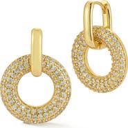 GLAZE JEWELRY Pavé Drop Earrings
