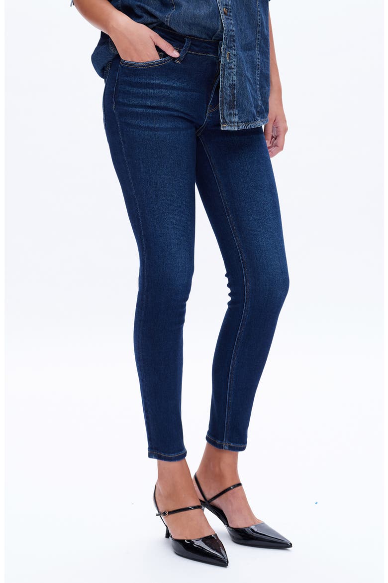 Ankle Skinny Jeans, Alternate, color, DARK BLUE