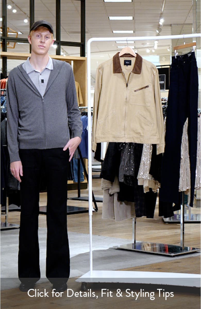 Ketter Hemp & Organic Cotton Zip-Up Barn Jacket, sales video thumbnail