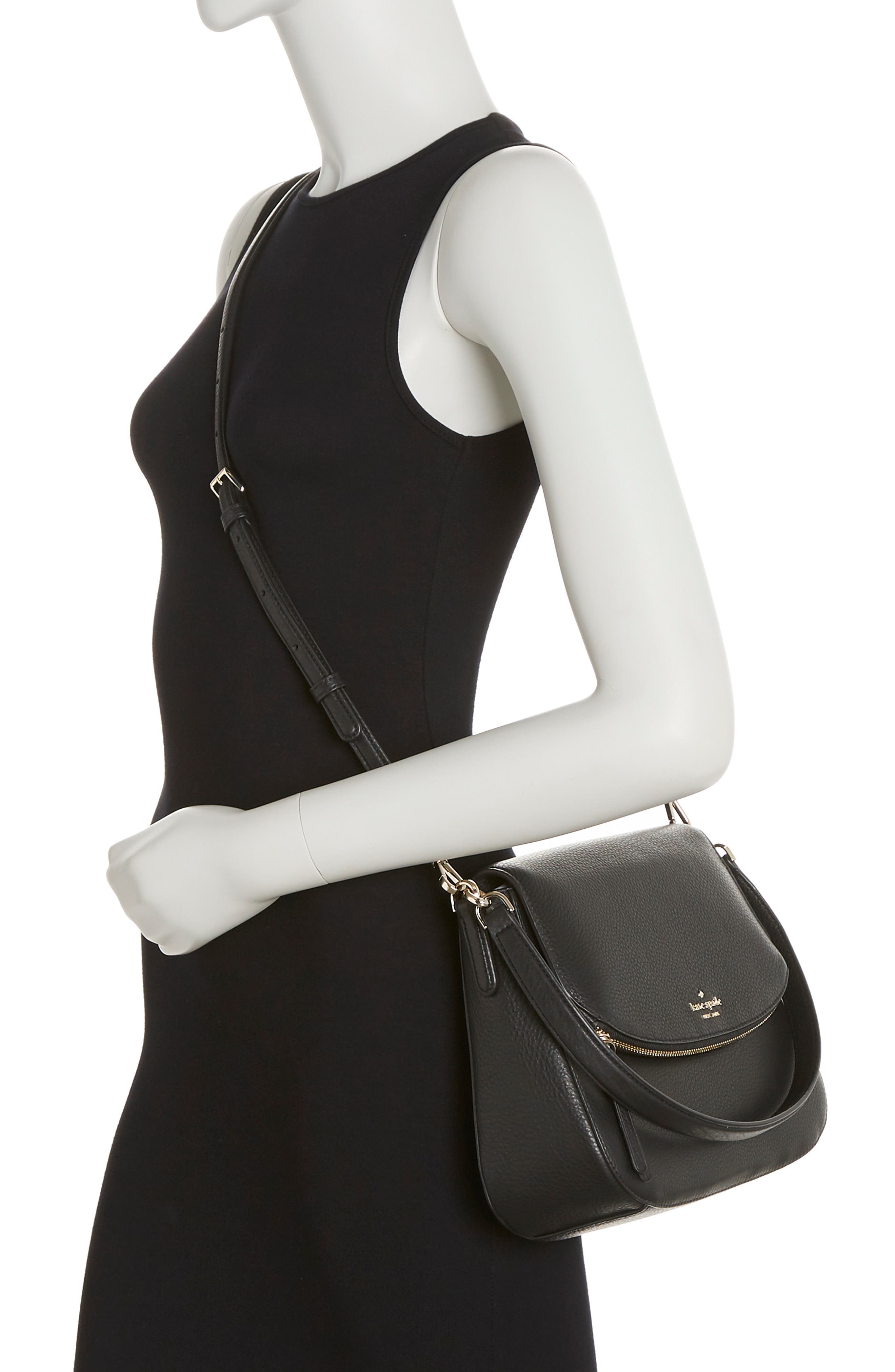 Kate Spade New York jackson medium flap shoulder bag, Alternate, color, 