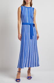 Misook Modern Fit Sleeveless Rib Knit Dress