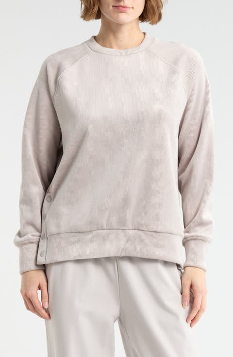 Sophie Dreamy Ribbed Velour Sweatshirt