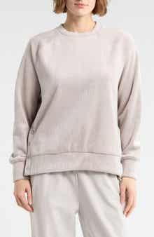 YOGALICIOUS Sophie Dreamy Ribbed Velour Sweatshirt