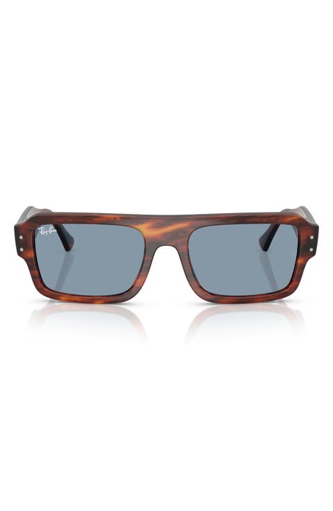 56mm Rectangular Sunglasses