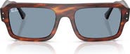 Ray-Ban 56mm Rectangular Sunglasses