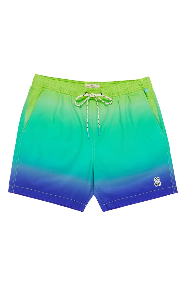 Psycho Bunny Rickman Swim Trunks, Alternate, color,