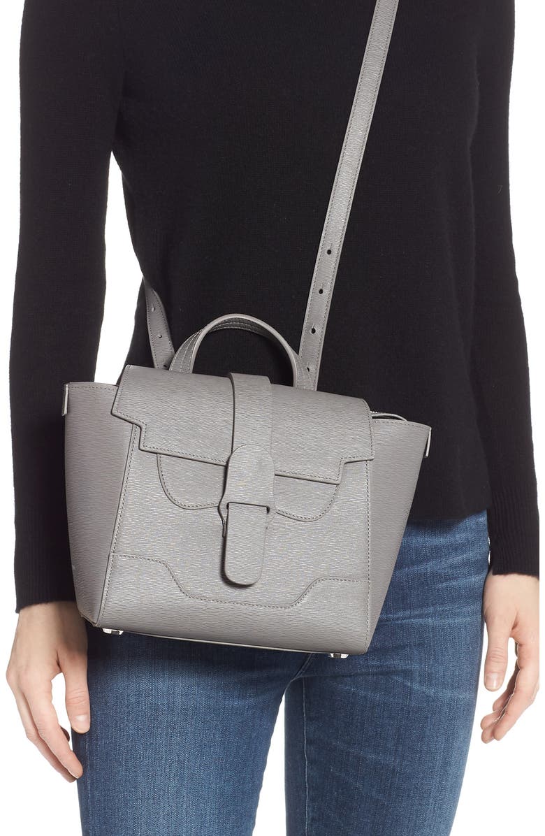SENREVE Mini Maestra Leather Satchel, Alternate, color,