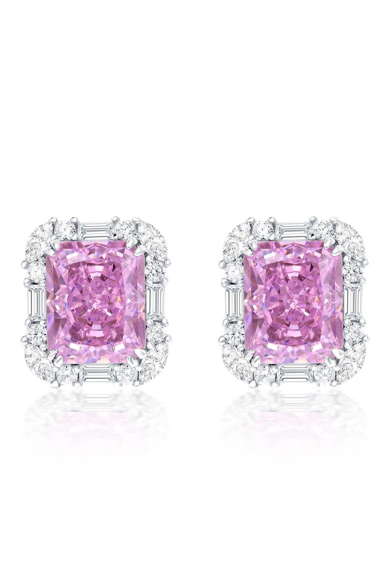 Gala Firework Stud Earrings, Main, color, PINK