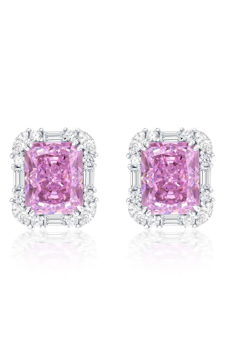 SUZY LEVIAN Gala Firework Stud Earrings, Main, color, Pink