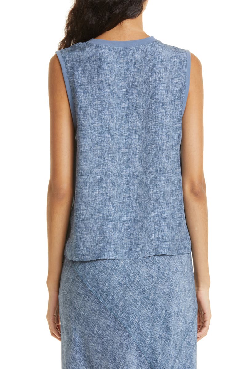 ATM Anthony Thomas Melillo Silk Muscle Tank, Alternate, color, 