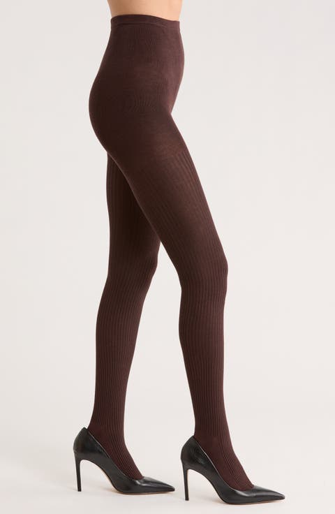 Rib Sweater Tights