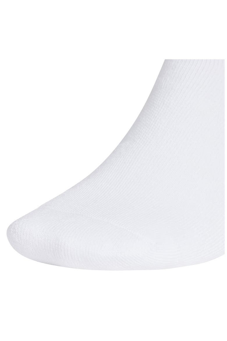 6-Pack Trefoil 2.0 No-Show Socks, Alternate, color, WHITE / WHITE