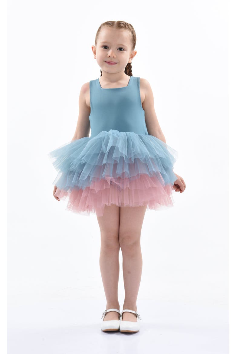 Jen Tutu Dress, Main, color, Teal