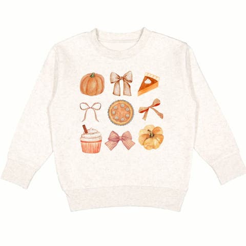 Thankful Cutie Thanksgiving Sweatshirt (Baby, Toddler, Little Kid & Big Kid)