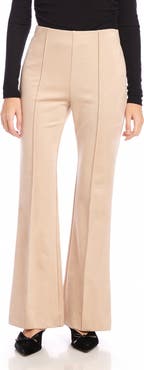 FIFTEEN TWENTY Ellie Pintuck Bootcut Faux Suede Pants
