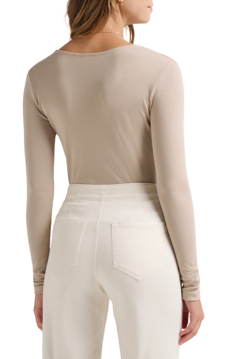 TravisMathew Sun Season Rib Long Sleeve Top, Alternate, color, Atmosphere