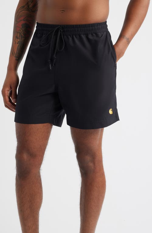 Carhartt Wip Costume Da Bagno Con Ricamo Logo In Multi