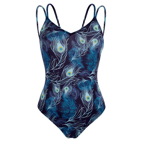 VILEBREQUIN SECOND SKIN EFFECT EYES OF THE WIND ONE-PIECE SWIMSUIT 