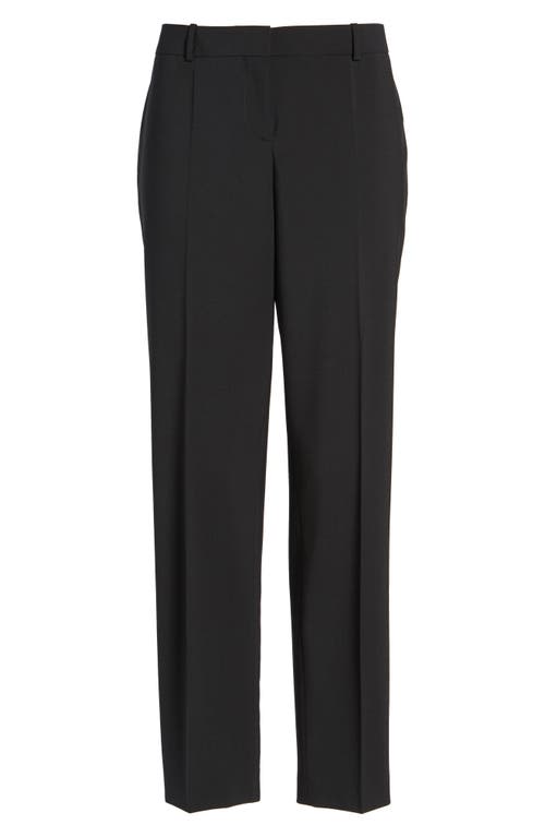 Hugo Boss Boss Tiluna Slim Stretch Wool Suit Trousers In Black