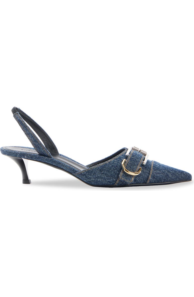 Givenchy Voyou Pointed Toe Slingback Pump, Alternate, color,