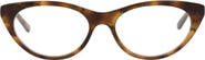 Balenciaga 52mm Cat Eye Optical Glasses