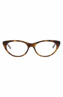 Balenciaga 52mm Cat Eye Optical Glasses