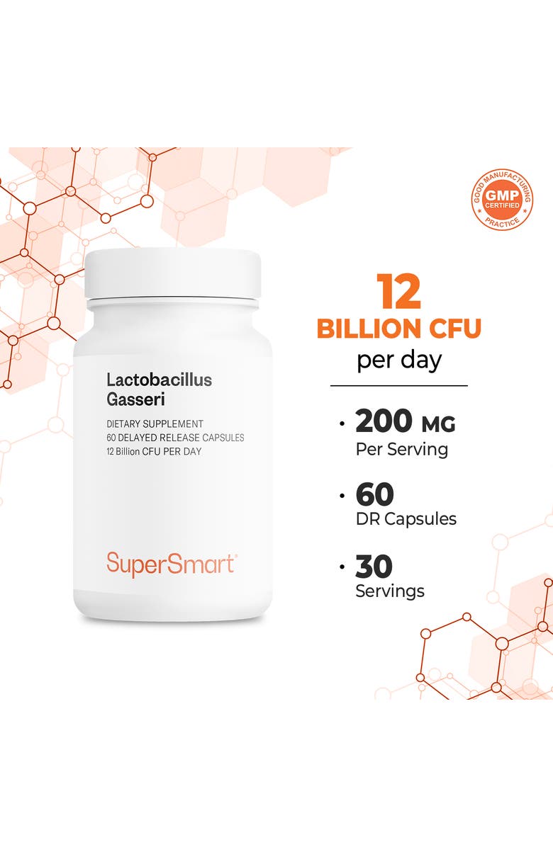 SuperSmart Lactobacillus Gasseri, Alternate, color, NO COLOR