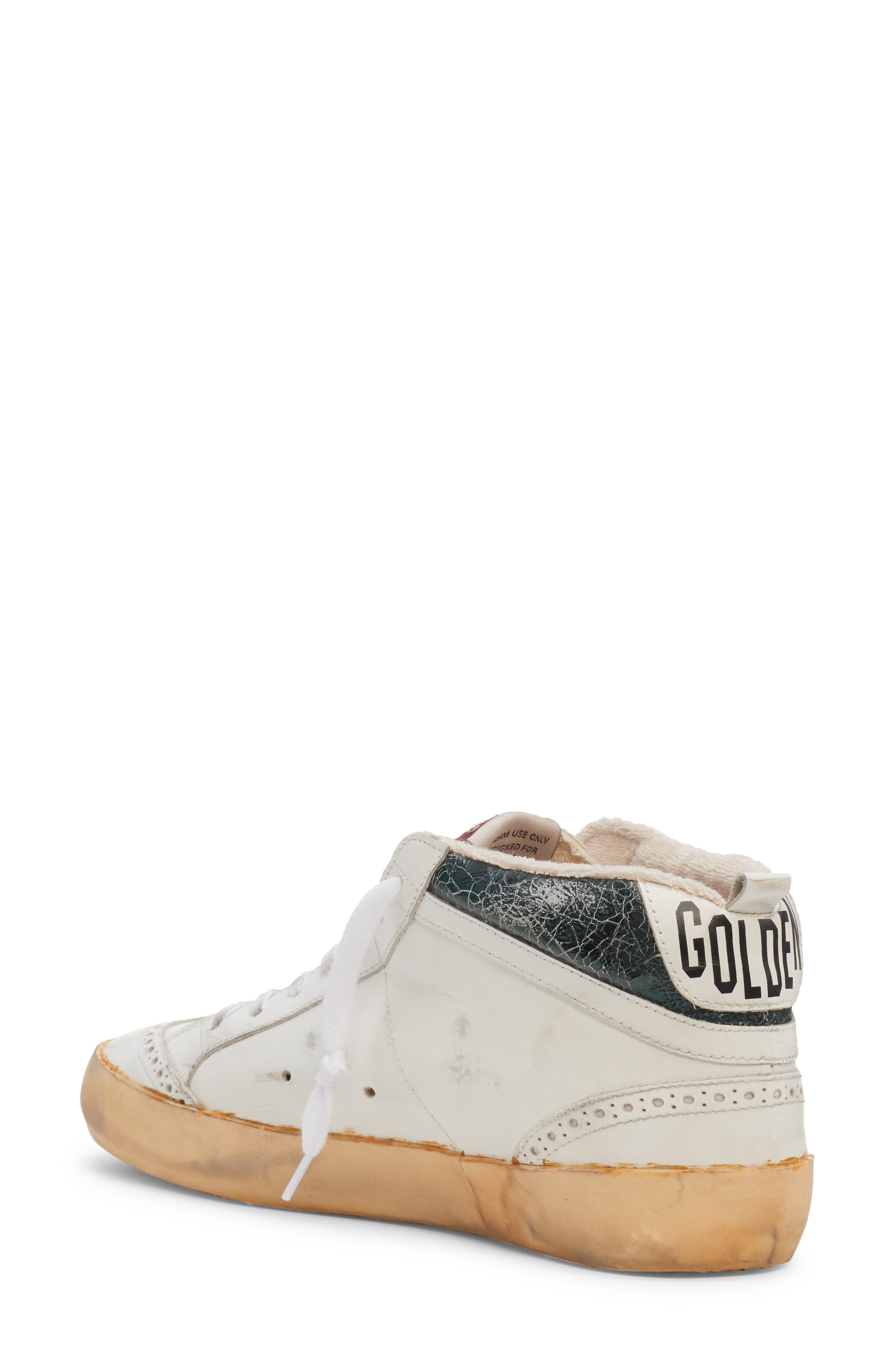 Golden Goose Mid Star Sneaker, Alternate, color, 