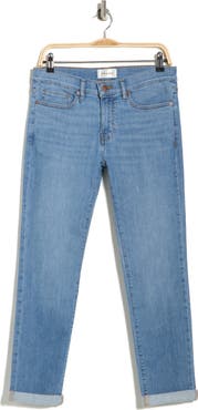 FRAME Le Garcon Mid Rise Crop Boyfriend Jeans