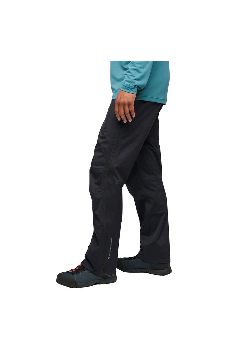 Black Diamond Fineline Stretch Full-Zip Pant - Men's, Main, color, Black