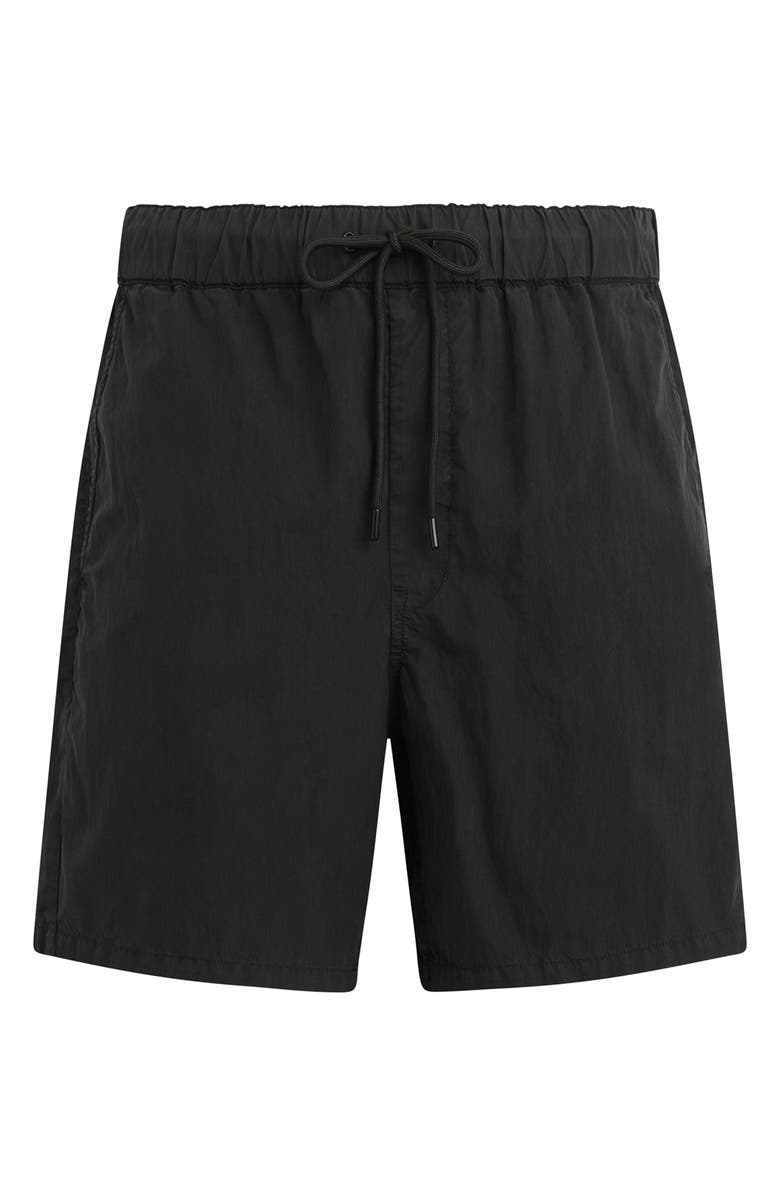 Hudson Jeans Cotton Blend Drawstring Shorts, Alternate, color, Black Slate
