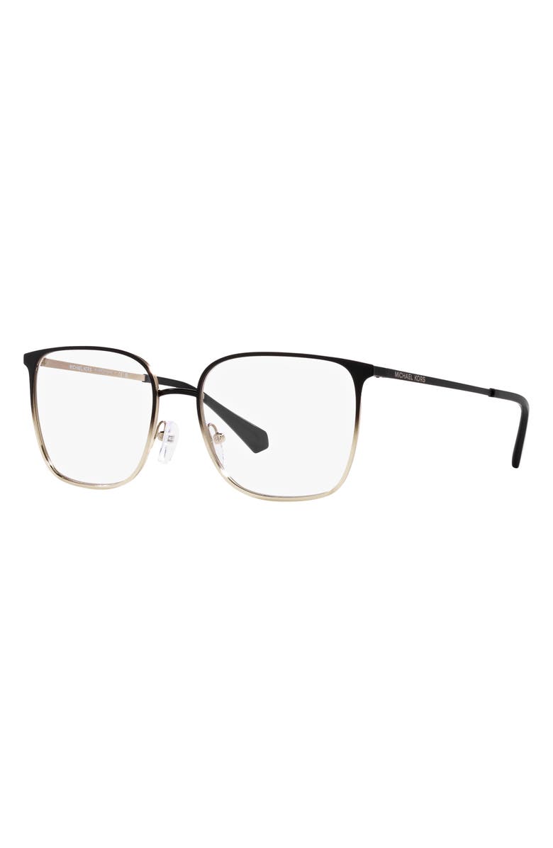 Michael Kors Portland 54mm Square Optical Glasses, Alternate, color, 