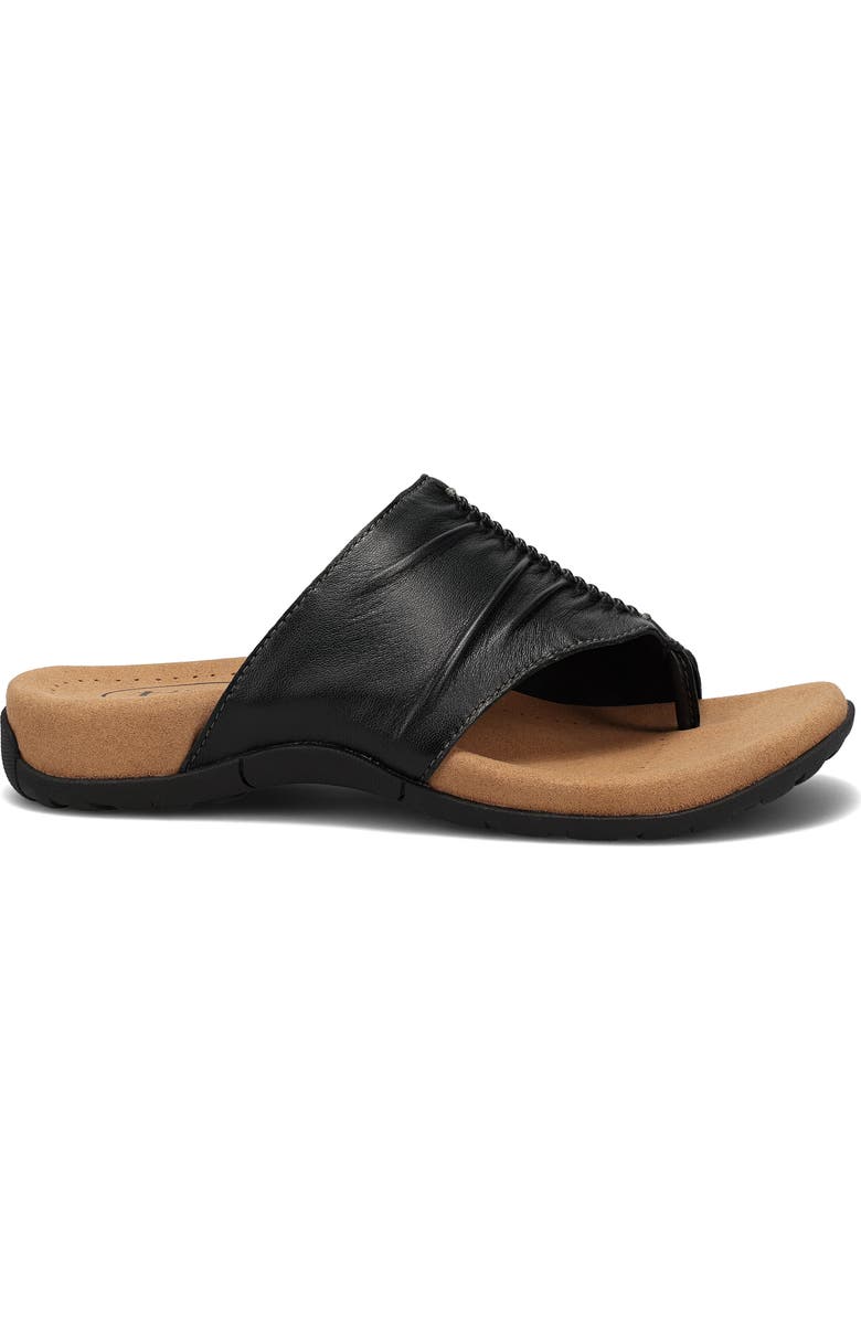 Taos Gift 2 Sandal, Alternate, color, Black Leather