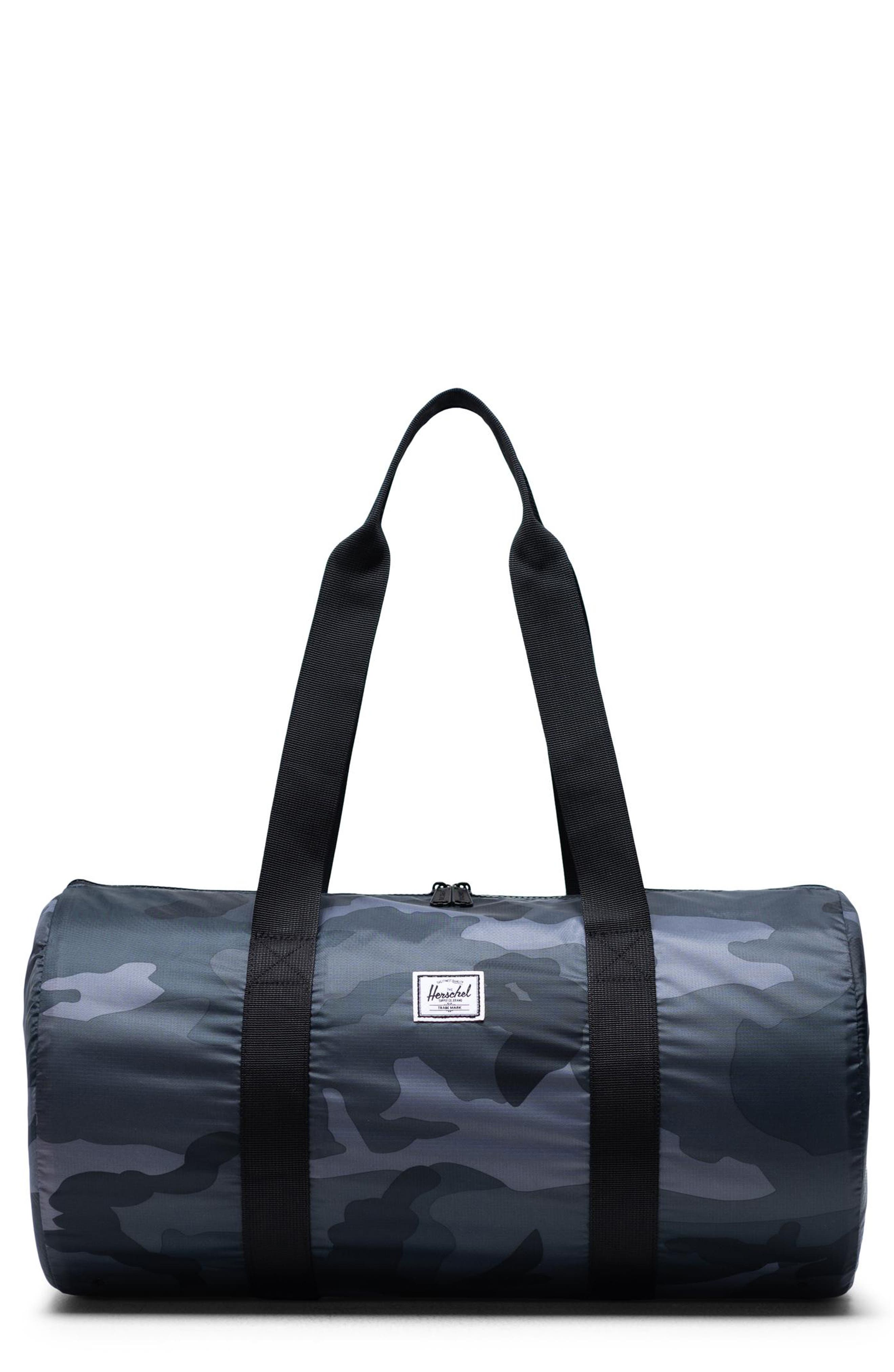 Packable Duffle Bag, Main, color, NIGHT CAMO