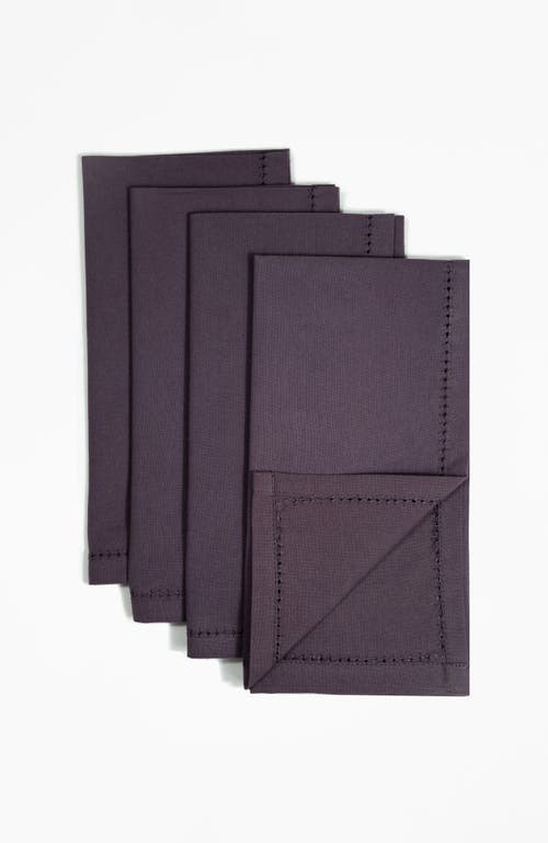 Bond & Grace The Heroines Dinner Napkins In Purple