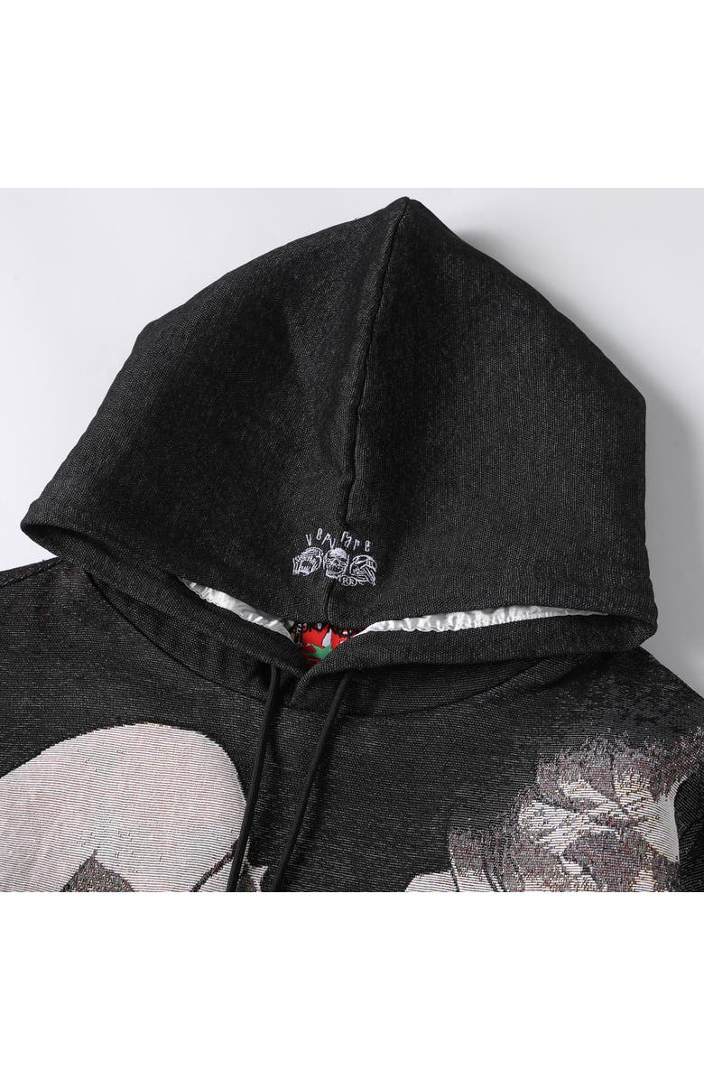 VERYRARE Gashadokuro Hoodie, Alternate, color, Grey