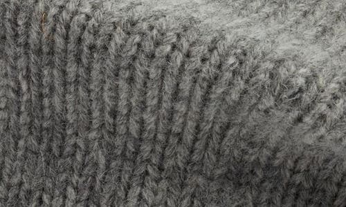 Damson Madder Wool Beret With Bow Accent In Gray