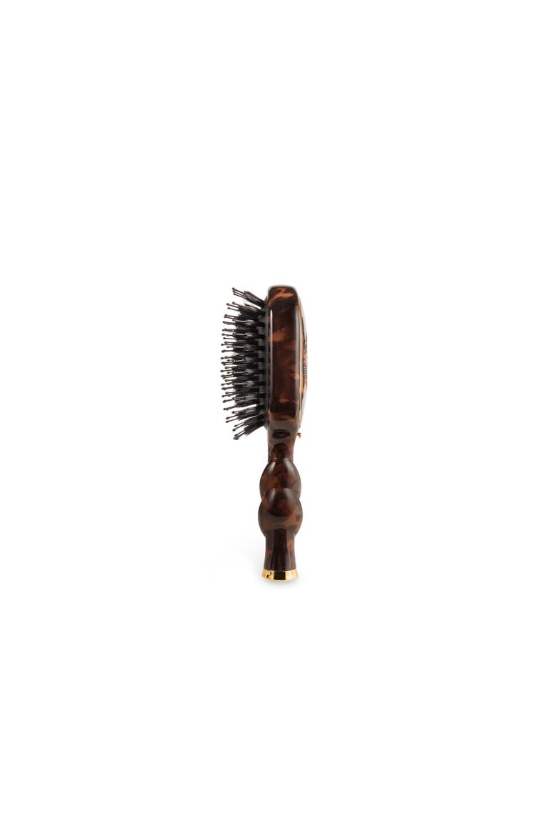 Mini Boar Hair Brush, Alternate, color, Tortoise