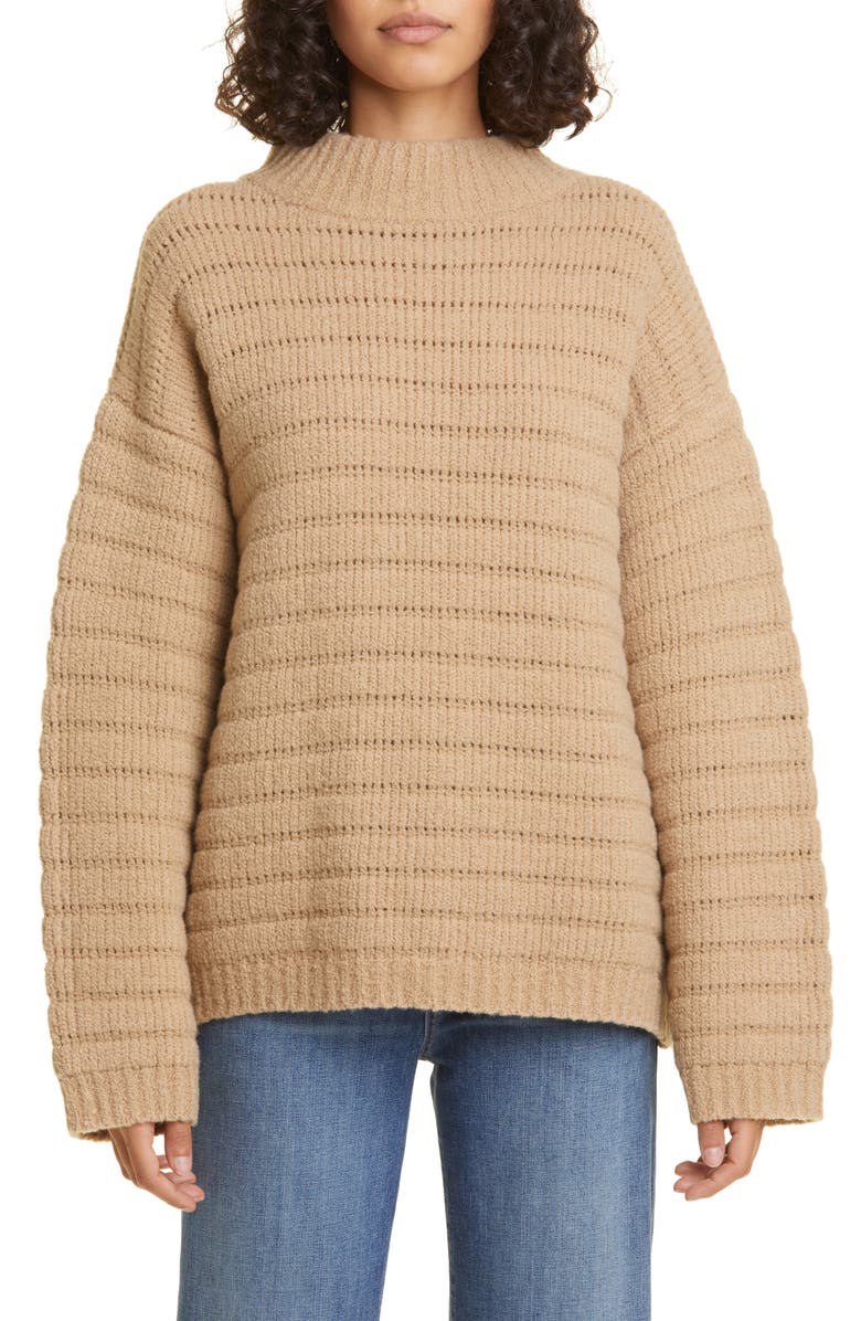 LOULOU DE SAISON Calto Wool Blend Sweater, Main, color, 